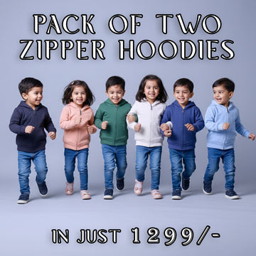 PACK OF 2 BASIC ZIPPER HOODIES (DEFECTED) UNISEX